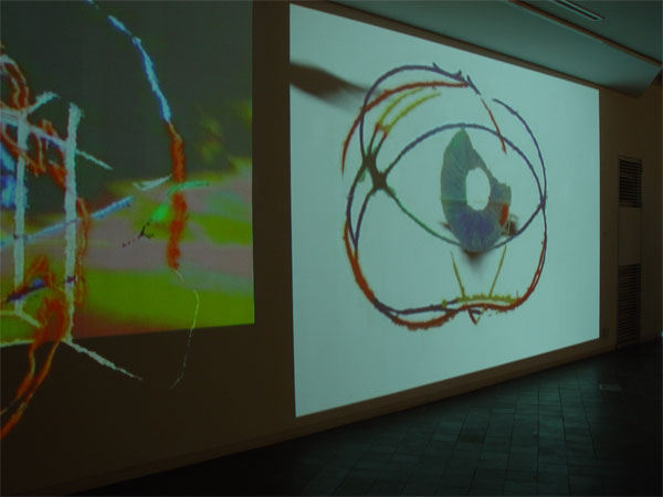 ▲심정리, 《시간과 이미지2》(2007), video installation