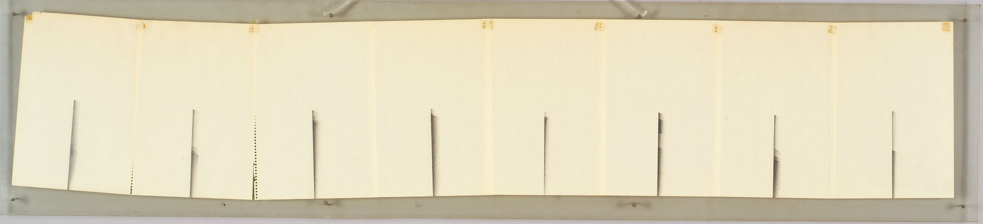 이동엽, 《상황》, 29*154, 종이에 연필