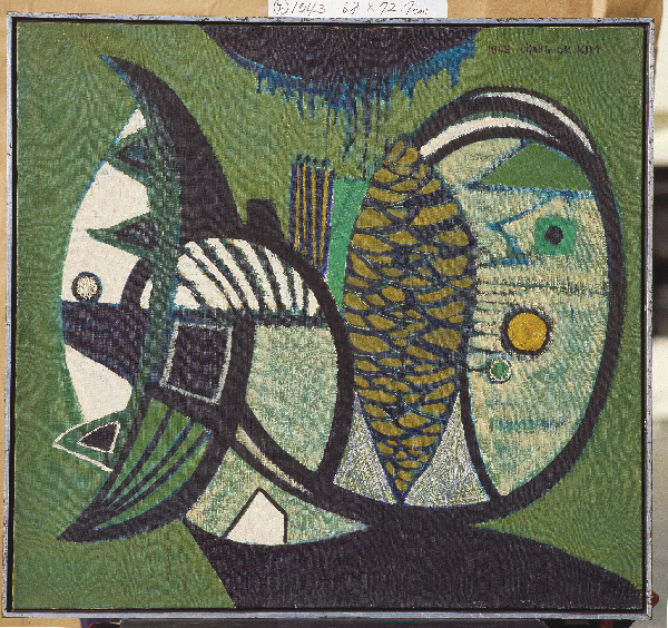 김창억, <작품>, 1968, 캔버스에 유채, 68x72.7cm, 소장번호 1043