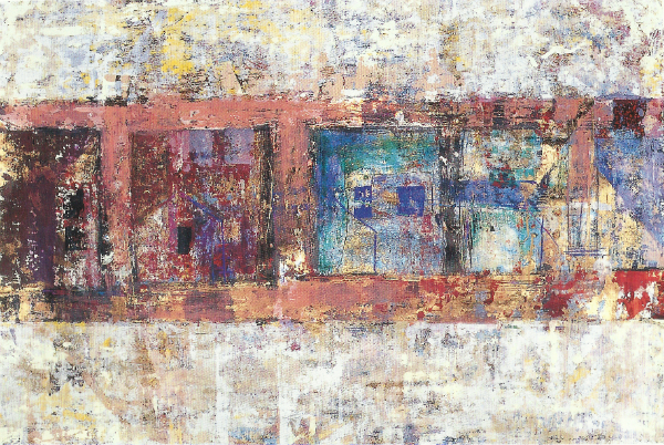 ▲김숙영, 〈창문(Window)〉, 55x80cm, Foil, 2006.