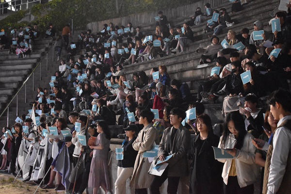 ▲지난 5월 7일(화)에 열린 서울캠퍼스 전체학생총궐기