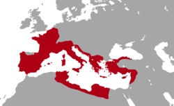 <공화정기 로마 제국의 영토, 출처 위키피디아>