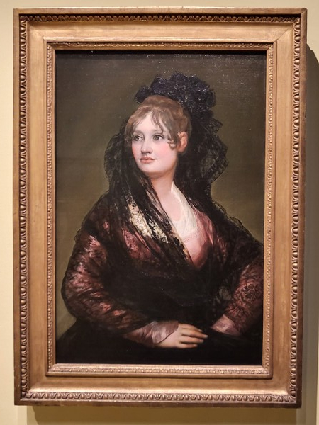 ​▲프란시스코 고야, '이사벨 포르셀 부인의 초상'(1806)​