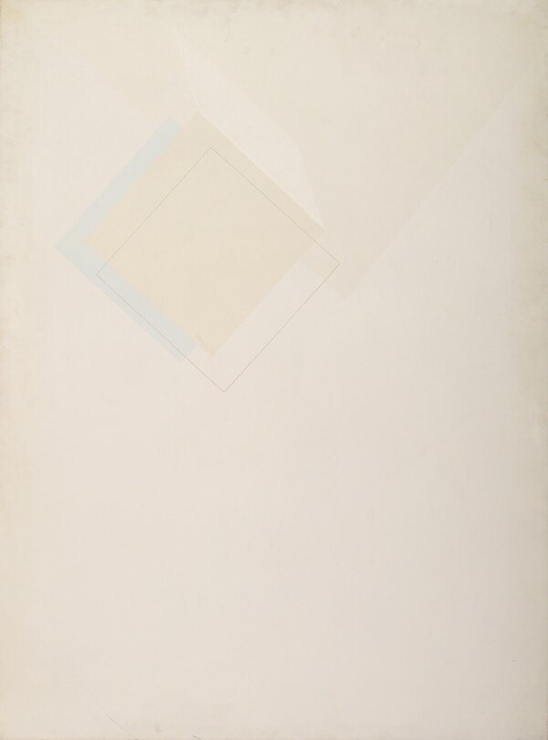 서승원, '동시성74-9', 1974, 캔버스에 유화물감, 130×96.7cm